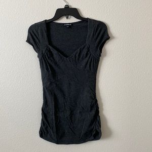 Express grey top